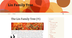 Desktop Screenshot of linfamilytree.com